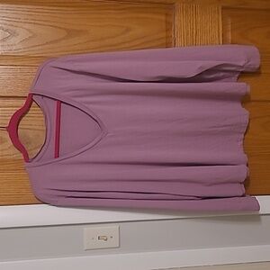 Universal Standard 2xl long sleeve lavender tee